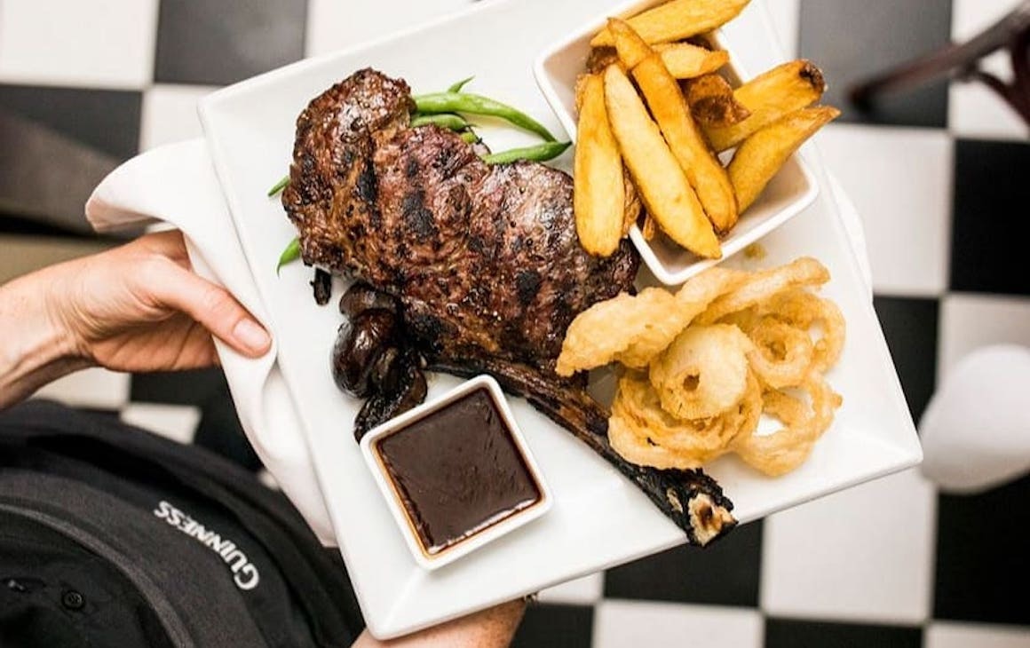 A steak from Fibber McGees Irish Pub And Steakhouse